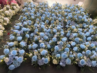 Support à fleurs pour mariage, décorations d'événements, centres de table pour mariage, boule de fleurs étoilée, centre de table en fleurs artificielles