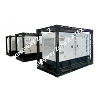 Generator Atex 20KVA ATEX 2 Atex Tahan Ledakan, Set Generator untuk Industri Minyak dan Gas dengan Bingkai Angkat DNV