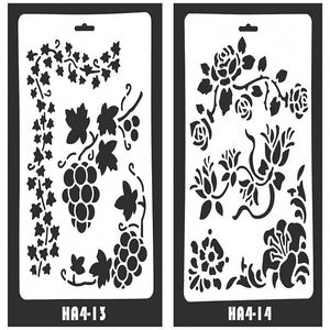 Design Diy Drawing Template Pet <b>Journal</b> Stencil Set With Custom Size & Shape Made of Durable Plastic for Art Use - Product Image 3
