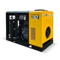 Compresor de Aire de Tornillo Industrial ZAKF Todo en Uno de 22KW 30HP 10bar 220V PM VSD, Compresor Integrado
