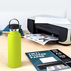 Papier autocollant vinyle transparent A4 <span class=keywords><strong>Fanyi</strong></span>, haute qualité, imprimable au laser, qui brille dans le noir – Meilleures ventes - Product Image 2