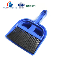 Portable petit balai bac à poussière avec brosse table bureau nettoyant clavier déchets main outil de nettoyage en plastique mini pelle à poussière et ensemble de brosses