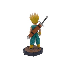 Figurines d'action Dragon Ball en gros, <span class=keywords><strong>Trunks</strong></span> avec deux sculptures de tête, <span class=keywords><strong>figurine</strong></span> d'anime <span class=keywords><strong>Super</strong></span> <span class=keywords><strong>Saiyan</strong></span>, modèle de jouet en boîte - Product Image 1