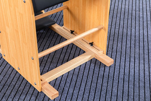 Baril d'escalier Pilates en bois de chêne pour usage professionnel, durable, pour l'entraînement physique, le yoga et la correction de la colonne vertébrale, avec exercices corporels pour adultes - Product Image 4