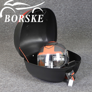 ABS / PP Caja <span class=keywords><strong>para</strong></span> <span class=keywords><strong>Moto</strong></span> Baúl De Motocicleta (con Cerradura y Llave de Repuesto, Volumen de 30 L, Diseño Deportivo) - Product Image 5