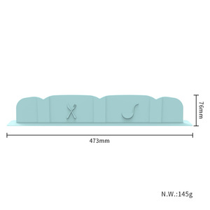 Robinet de comptoir d'évier à rabat en silicone pour cuisine personnalisé déflecteur d'eau anti-éclaboussures pour vaisselle de légumes à ventouse - Product Image 4