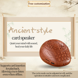 Dispositivo di Preghiera Buddista con Effetto Legno, Riproduttore di Canti Zen, Audio per Meditazione, Estetica Classica, Regalo Orientale - Product Image 2