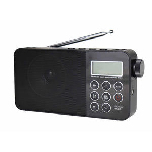 Radio portable numérique FM MW SW multibandes avec écran LCD numérique, haut-parleur intégré, adaptée aux personnes âgées, pour usage domestique - Product Image 4