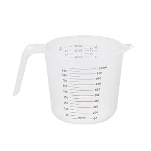 Personalized Plastic Digital Measuring Cup High Quality 1000Ml Measure Cup With Handle For Kitchen