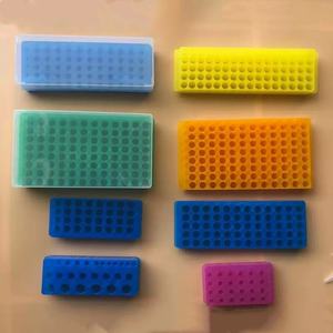 Múltiplos tamanhos disponíveis Tubos de Centrífuga de 60 buracos/96 buracos Tubos de painel duplo 0,5 ml/1,5 ml / 2ml PCR <span class=keywords><strong>Rack</strong></span> Laboratory Supplies - Product Image 6