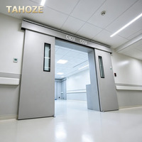 Porte anti-radiation à feuille simple avec revêtement en feuille de plomb antibactérienne, porte de blindage contre les rayons X pour hôpital, laboratoire, salle blanche