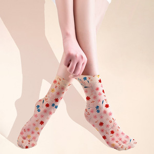 Chaussettes courtes invisibles à la cheville pour femmes <span class=keywords><strong>Bas</strong></span> en nylon antidérapants Confortable Respirant Vêtements <span class=keywords><strong>de</strong></span> tous les jours - Product Image 5
