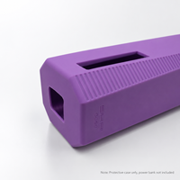 Étui en silicone SIKAI pour batterie externe CUKTECH 15SE 100W 20000mAh, léger, résistant aux chocs, anti-rayures, antidérapant