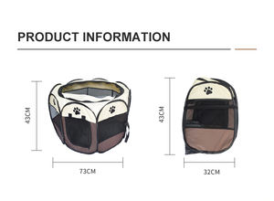 Da viaggio all'aperto per interni e per esterni Pet <span class=keywords><strong>Dog</strong></span> cucciolo di cane tenda per bambini pieghevole portatile - Product Image 6