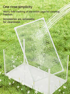 Usine en gros plus récent respirant Transparent pas cher 120cm Hamster <span class=keywords><strong>Cage</strong></span> - Product Image 5