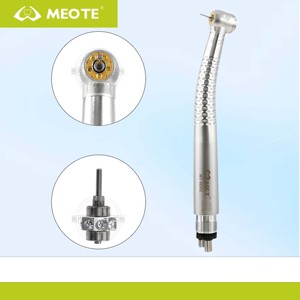 Pieza de mano dental de alta velocidad 1:5 con LED, pieza de mano eléctrica de baja velocidad multiplicadora de velocidad, 2/4 orificios - Product Image 5