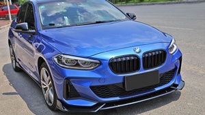 Kit carrosserie pour pare-chocs avant Welta, séparateur de pare-chocs, diffuseur, kit carrosserie noir brillant, protection de pare-chocs pour BMW Série 1 M Sport 2019-2023 - Product Image 6