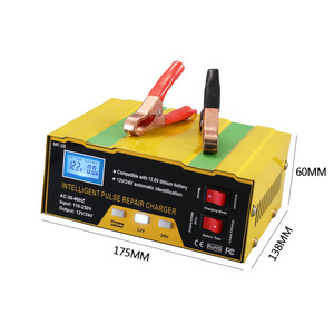 Chargeur <span class=keywords><strong>de</strong></span> batterie <span class=keywords><strong>de</strong></span> voiture transfrontalier 12V/24V pour <span class=keywords><strong>moto</strong></span>, en cuivre pur, intelligent, à impulsions, réparation automatique HXN HNX-65877 - Product Image 6