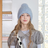 Chapeau en laine tricotée multifonctionnel avec pompon en peluche pour l'automne et l'hiver, chapeau chaud et protecteur pour les oreilles, chapeau contre le froid pour femmes