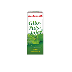Top Selling Healthcare Supplements Baidyanath Giloy Tulsi Juice 1 Litre Packaging From Indian Exporter Plant Extract - Product Image 1
