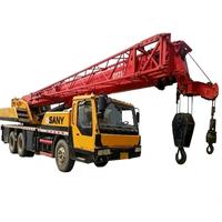 Grue de camion d'occasion de haute qualité 80 tonnes ZTC800E653 avec un excellent prix, fabriquée en Chine, avec moteur, pompe et roulement de base