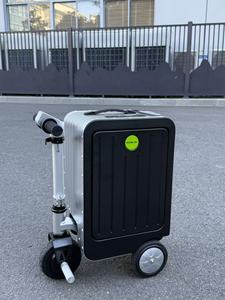 Fengjiu bán buôn của điện đi xe đạp vali với tùy chỉnh logo nâng cấp thông minh hành lý với màn hình hiển thị - Product Image 3