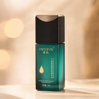 Flacon de sérum en verre cylindrique de luxe 40 ml avec logo personnalisé, pompe dorée, bouchon incliné, base lourde, emballage vide pour cosmétiques et lotions, impression sérigraphique