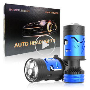 Xenplus Extremadamente brillante P24B Mini proyector H4 de alta potencia de <span class=keywords><strong>170</strong></span> vatios 56000LM Bombillas de faros LED con foco de luz de haz Alto y Bajo - Product Image 1