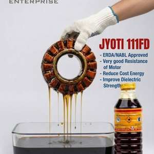 Barniz de Recubrimiento Líquido Aislante de Secado Rápido al Aire para Bobinas de Transformadores de Motores Eléctricos, Alta Resistencia Dieléctrica JYOTI 111FD - Product Image 2