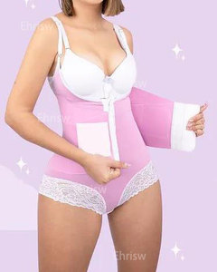 <span class=keywords><strong>Fajas</strong></span> Curvy Correa fina Control de barriga Body <span class=keywords><strong>Fajas</strong></span> Faja Corsé Mujeres Entrenador de cintura Body Shaper Ropa interior Correctiva - Product Image 6