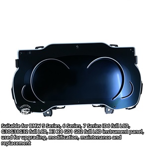 شاشة عدادات رقمية ملونة للسيارة مع مقياس سرعة ومقياس زيت لسيارات BMW الفئة الخامسة، مناسبة لموديلات G30 و X3 G01 و X4 G02 بنظام ID6 وشاشة LCD كاملة - Product Image 6