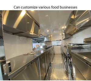 รถพ่วงขายอาหารอเนกประสงค์ ขนาดกะทัดรัด โครงสร้างเหล็กกล้าไร้สนิ<span class=keywords><strong>ม</strong></span> รูปทรงสี่เหลี่ยมผืนผ้า สำหรับธุรกิจสตาร์ทอัพอาหารริ<span class=keywords><strong>ม</strong></span>ทางในเ<span class=keywords><strong>ม</strong></span>ือง - Product Image 3