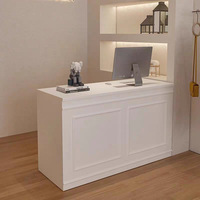 Kaffeehaus-Möbel Thekenvitrine Bartheke LED-Beleuchtung Anpassbare Einzelhandels-Displaytheke Ladentheken-Design