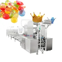 TG מפעל ישיר מכירות נירוסטה 316 צבעוני ג 'לי gummy תולעת ציוד סוכריות ביצוע מכונת