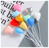 Ballons en résine en forme de cœur religieux, figurines de gâteau, souvenirs pour la décoration de mariage, best-seller, forte demande, objets de collection