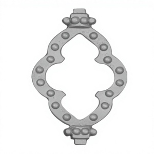 Pièces de portail de jardin en fonte robuste Balaji Metals, moulage au sable, sablage super haute pression, surface polie avec précision - Product Image 1