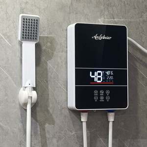 220V 240V Instant <b>Small</b> <b>Electric</b> Water <b>Heater</b> 6000W with Optional Remote Control LED Temperature Display for Household Hotel Use - Product Image 2