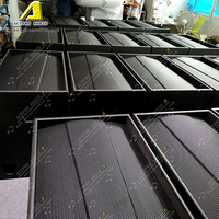 Système de basses puissantes S218+ avec haut-parleurs noirs à large bande F12+ F15+