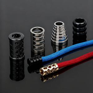 ฝาครอบปลายเชือกสายโลหะ5มม. มีฮู้ด, ปลายเสื้อแจ็กเก็ตมีฮู้ดปลายเชือก - Product Image 4