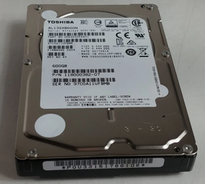 AL13SXB600N 600 SAS 2.5 นิ้ว ฮาร์ดดิสก์สำหรับองค์กร 4 ชิ้น - Product Image 2
