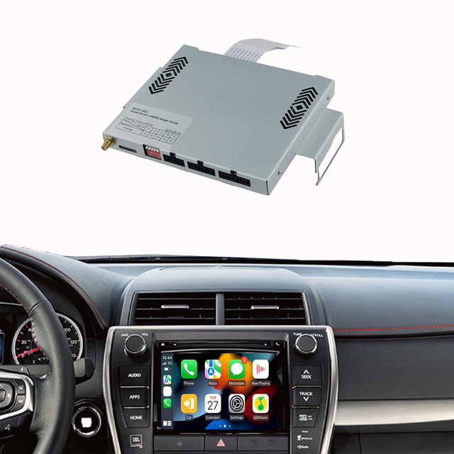 Android Auto Carplay for TOYOTA RAV4 Corolla Tacoma Camry CHR Tundra Highlander Prius 4Runner Yaris Module Wireless Carplay Box