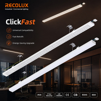 Module LED linéaire universel pour rénovation 35-138W IP20 Garantie 5 ans Angle de faisceau 30-90° CCT Dimmable Aluminium Éclairage existant
