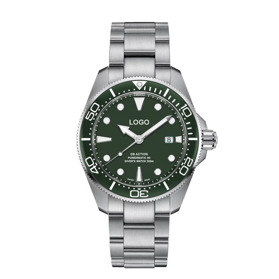 43mm Stainless Steel Seiko Diver Watch
