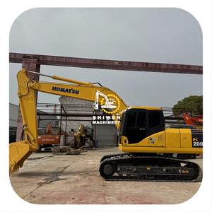 Excavatrice Komatsu PC200 d'occasion, marque japonaise, moteur SAA6D107E-1, usage général, 20 tonnes, excavatrice sur chenilles moyenne, PC220, PC230 - Product Image 1