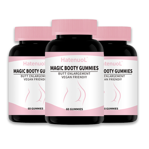 Doğal Vegan Glute arttırıcı Gummies bitki özü bazlı şişede nazik Glute boyutu büyütme sağlık gıda sınıfı destekler - Product Image 5