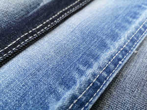 Tissu denim extensible K906 fabriqué à partir de bouteilles en plastique recyclées - Product Image 2