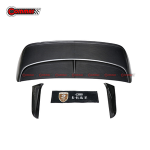 For Bentley Bentayga Roof Wing Speed Style Dry Carbon Fiber <b>Rear</b> Wing <b>Spoiler</b> Kit Car Modification Parts - Product Image 4