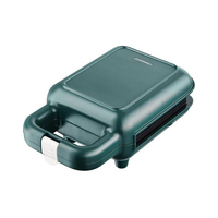 Mini gaufrier électrique avec plaques antiadhésives, thermostat réglable, boîtier froid au toucher, voyant lumineux, protection contre la surchauffe, usage domestique
