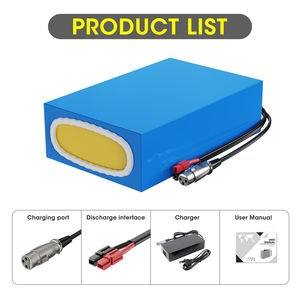 Batteria al Litio 36V 48V 52V 60V 40Ah con BMS 60A e Caricabatterie 4A NCM per Motori da 250W-2200W per E-bike, E-trike, E-scooter, Moto - Product Image 6