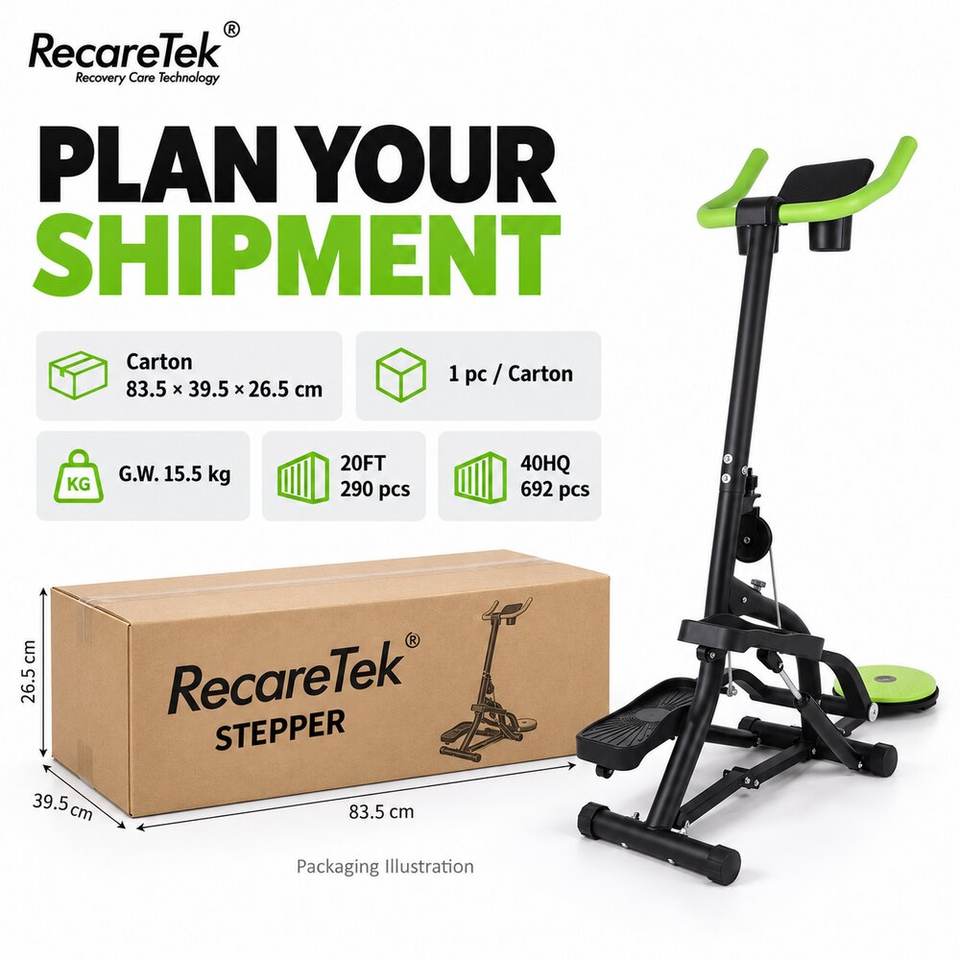 Clock Exercise Routine Silent Workout Machine Folding Step Exercise Equipment Indoor Exercise ...